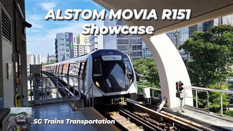 I AM SMRT TRAINS Alstom Movia R151 Showcase Video YouTube