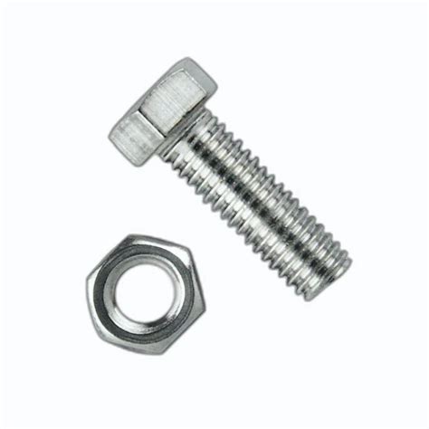 M3 3 Mm Round Stainless Steel Nut Bolt Diameter 6 Mm At Rs 56 Kg In