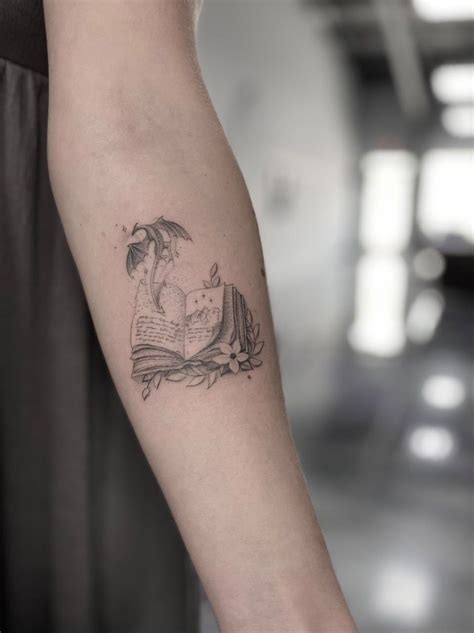 Book Lover Fantasy Tattoo A Court Of Mist And Fury