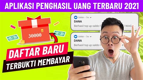 APLIKASI PENGHASIL UANG TERBARU 2021 PENGHASILAN Rp 250 000 DIBAYAR KE