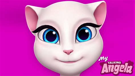 Моя говорящая Анджела (игра мультик) / My talking Angela - часть 1 ...