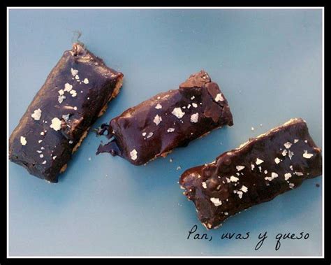 Barritas De Chocolate Tradicional O Thermomix Pan Uvas Y Queso