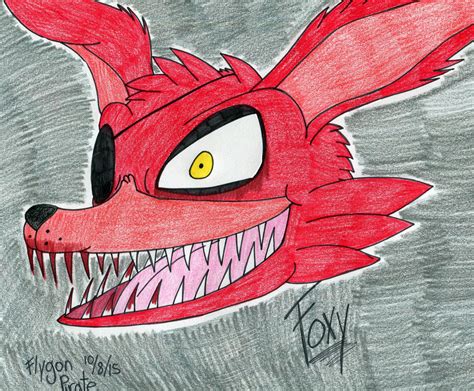 Fnaf Foxy Head By Silentdragon64 On Deviantart