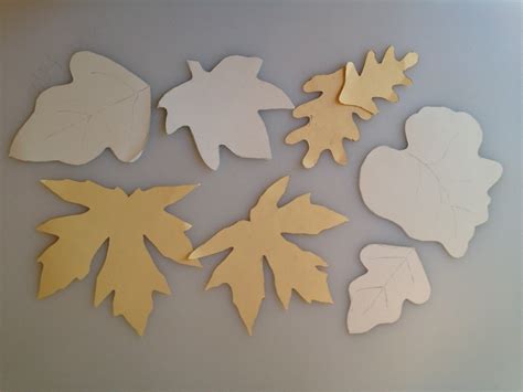 Felt Leaf Garland Thriftyfun