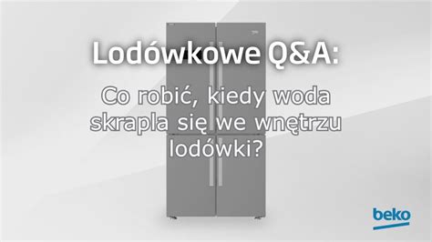 Jak Wyczy Ci Odp Yw Wody W Lod Wce Beko Praktyczny Poradnik Sprz T