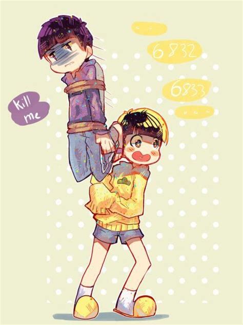 Anime Jyushimatsu X Ichimatsu Ichimatsu And Osomatsu San On