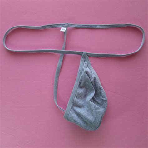 K C Hot Mens Teardrop String Thong Pouch Colors Soft Fine Cotton Ebay