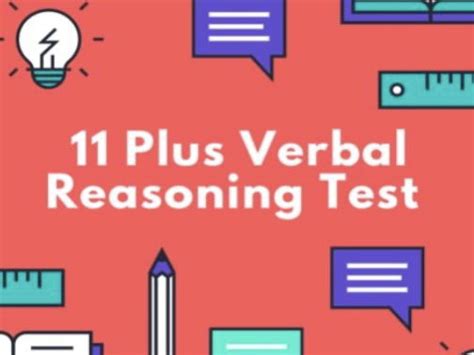 11 Plus Verbal Reasoning Test Teaching Resources