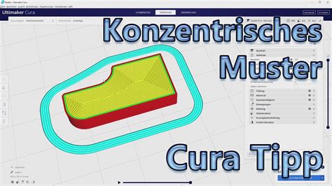 Cura Tipp Konzentrisches Muster YouTube