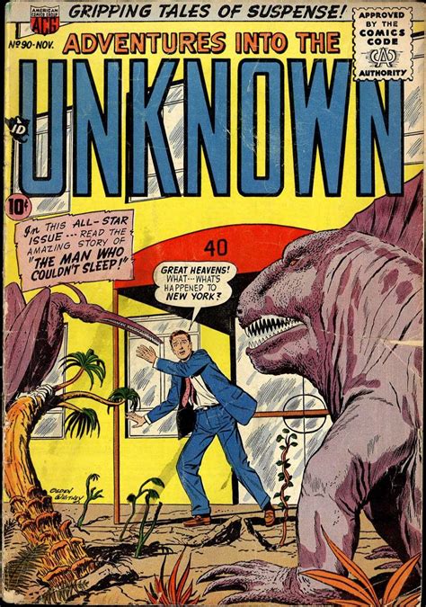 Adventures Into The Unknown American Comics Group Acg Comic