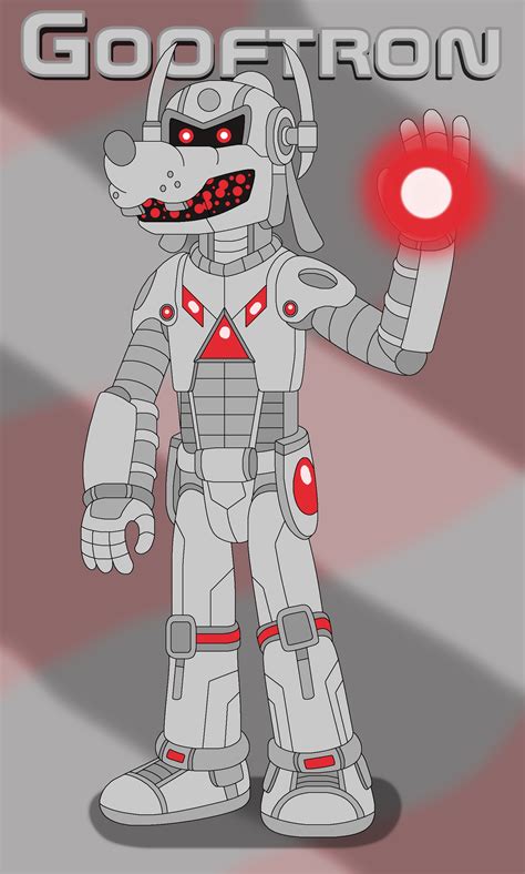 Gooftron the evil robot by MCsaurus on DeviantArt