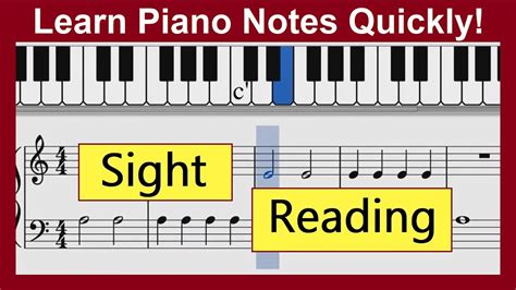 Piano Music Reading Exercise Sheets