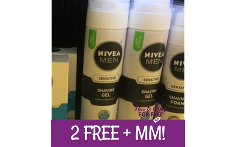 2 FREE MONEYMAKER Nivea Shave Gel How To Shop For Free