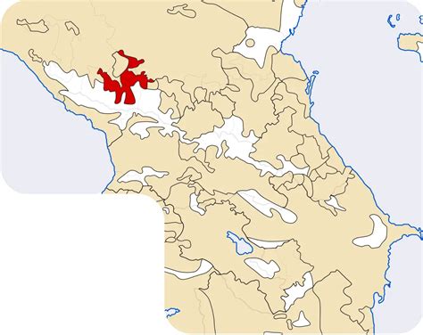 Caucasus Ethnic Karatsjai MapSof Net