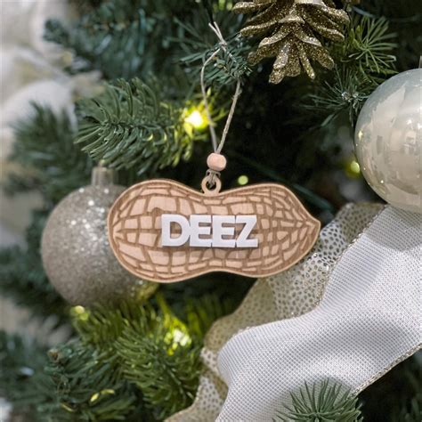 Deez Nuts Ornament Funny Christmas T Inappropriate Ts Secret Santa Gag T For Him