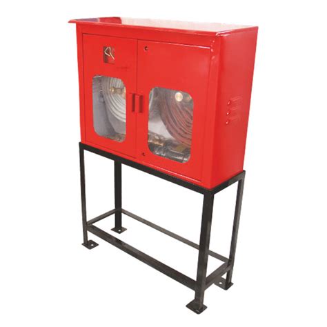 Fire Fighting Equipment Wall Mounted Type Fire Hose Reel Cabinet Fire Reel