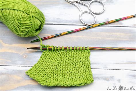 How To Knit Two Together K Tog For Beginners Easy Tutorial Video