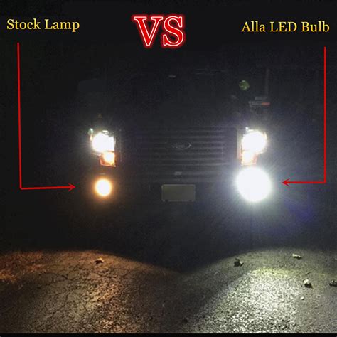 Super Bright Led Psx W Bulb Fog Lights K Upgrade