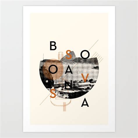 Bossa Nova Art Print by Koning | Society6