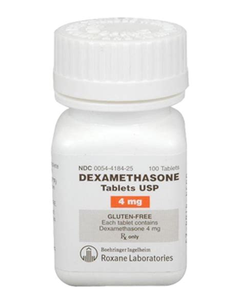 Dexamethasone 4mg Per Tablet