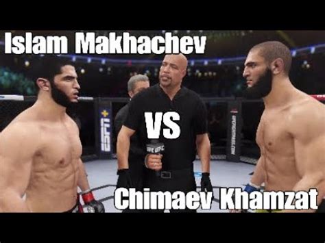 Islam Makhachev VS Chimaev Khamzat Full Fight YouTube