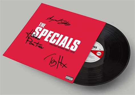 The Specials Protest Songs 1924 2012 Signed Vinyl Superdeluxeedition