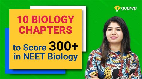 10 Biology Chapters To Score 300 In Neet Biology Tips And Strategy Neet 2021 Bioguru Beena