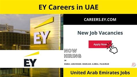 EY Careers In UAE 2024 New Job Openings