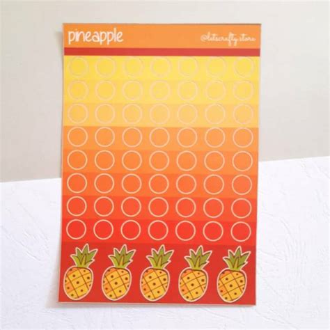 Jual Stiker Dot Buah Shopee Indonesia