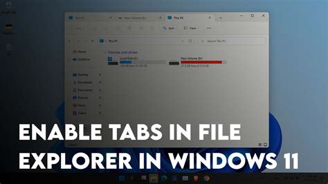 How To Enable Tabs In File Explorer In Windows 11 Wikigain