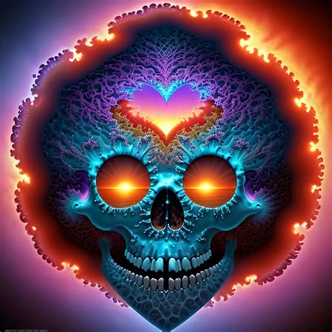 Fractal Skull By Axinjaxon On Deviantart