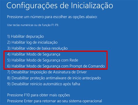 Comandos Dos Modos De Inicializa O Do Windows Microsoft Community