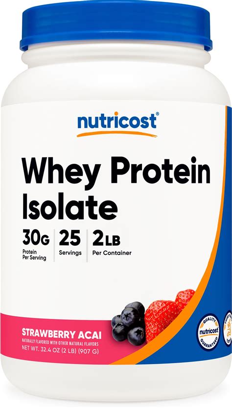 Nutricost Isolate Whey Protein Powder Vanilla 5 Pounds Health And Household