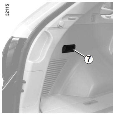 Renault Koleos Éclairage intérieur remplacement des lampes