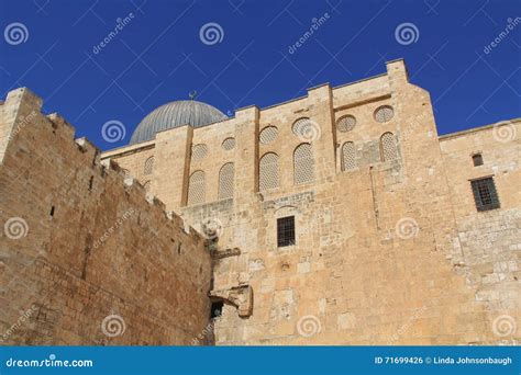 Mezquita Del Al Aqsa En El Lado Sur De La Explanada De Las Mezquitas