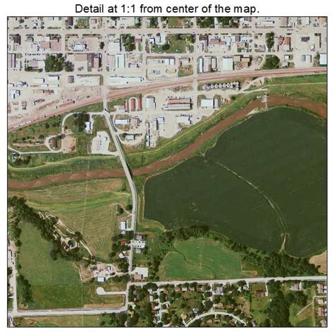 Aerial Photography Map of Denison, IA Iowa