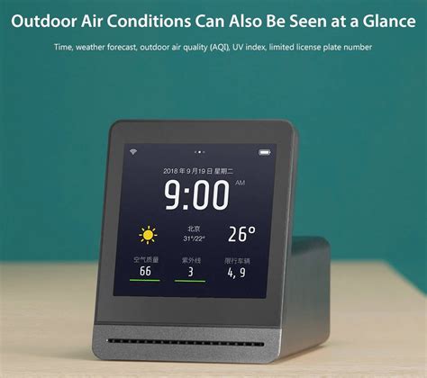 Xiaomi Smart Air Detector High Precision Comprehensive Monitor