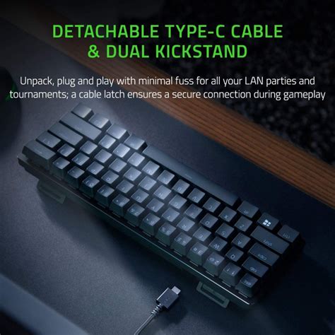 Razer Huntsman Mini Teclado Gaming Red Switch US Layout PcComponentes