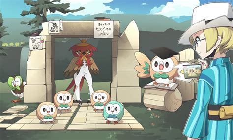 Rowlet Hisuian Decidueye Dartrix Wyrdeer And Kleavor Pokemon