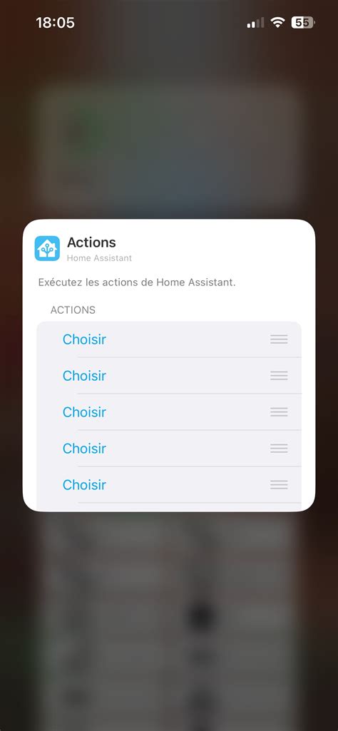 Not Able To Choose Actions In Ios Widget Home Assistant Companion For Apple Home Assistant