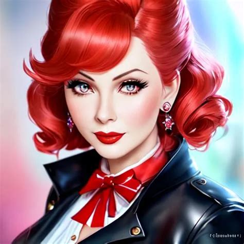 3238 Woman As Lucille Ball Anime Character Design Openart