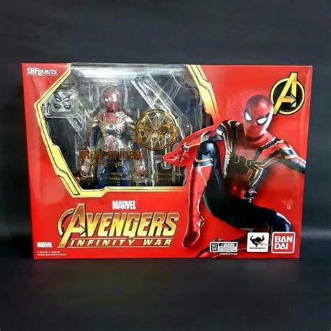 S H Figuarts SHF Iron Spider Man Tamashii Stage Avengers Infinity War