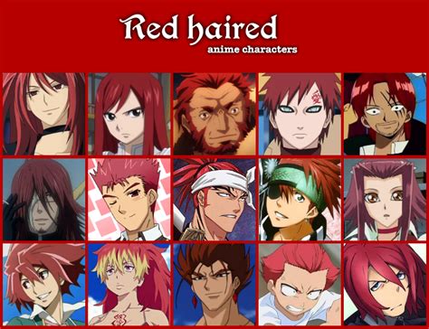 Characters With Red Hair Easy Cartoon Characters Fantasy Characters