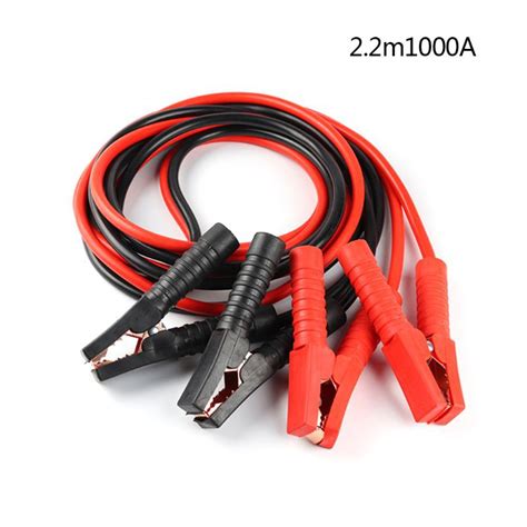 Heavy Duty 2000amp 4m Car Battery Jump Leads Booster Cables Jumper