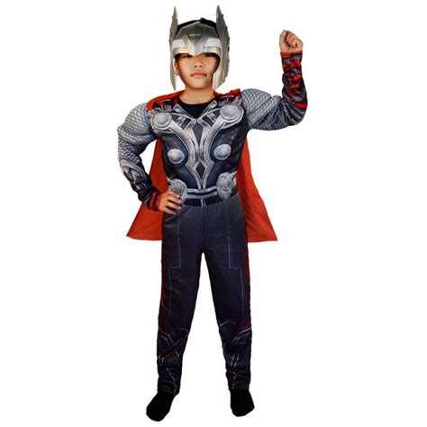 Boys Marvel Avengers Deluxe Thor Costume Boys Deluxe Thor Cosplay