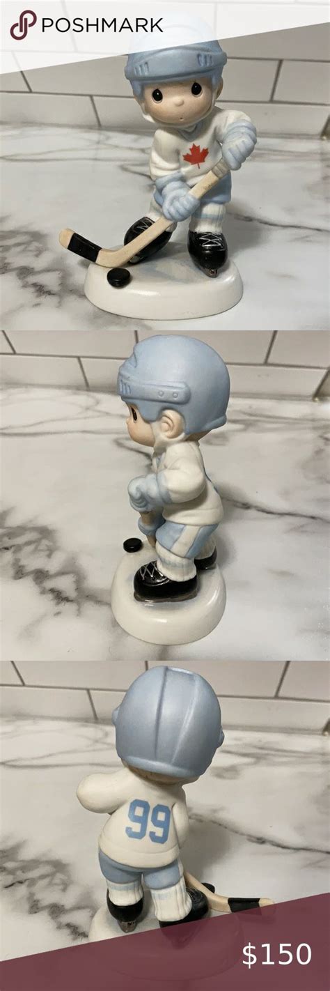 Precious Moments Canadian Exclusive Hockey Player Figurine Keep Eyes On