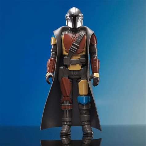 Star Wars The Mandalorian Jumbo Vintage Kenner Figure The Mandalorian 30 Cm Gentle Giant