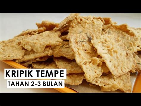 Resep Keripik Tempe Kekinian Rahasia Nikmat Nan Gurih CookandRecipe