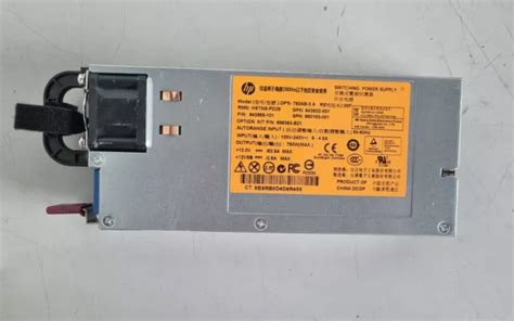 HP SWITCHING POWER Supply Modello DPS 750AB 3A HSTNS PD29 750W