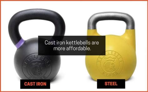 Cast Iron Vs Steel Kettlebells Pros Cons Differences